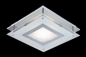 Настенно-потолочный светильник светодиодный Descartes хром LED 17,5W 220V арт. CL214-01-R ― интернет-магазин Свет Вокруг