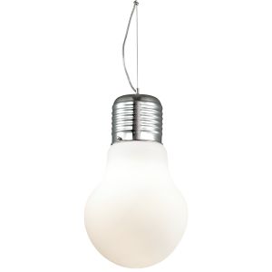 Подвесной светильник BULB хром E27 1*60W 2872/1 ― интернет-магазин Свет Вокруг