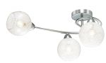 Потолочная люстра NEVETTE хром/стекло E14 3*60W 220V 3063/3C
