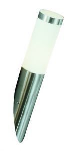Светильник настенный светодиодный уличный BOSTON LED серебристый 8,5W 1*E27LED 230V IP44 3157LED ― интернет-магазин Свет Вокруг