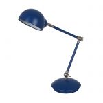 Настольная лампа регулируемая ORDI синий E27 1*40W 220V арт.3343/1T