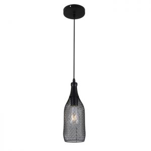 Подвесной светильник BOTTLE черный E27 1*60W 220V арт.3353/1 ― интернет-магазин Свет Вокруг