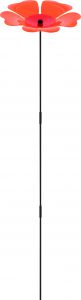 Садовая фигура "цветок" FLOWER черный/оранжевый IP44 33612O ― интернет-магазин Свет Вокруг