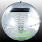 Светильник садовый на солнечных батареях с выключателем, плавающий Solar LED 357215