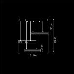 Подвесной светодиодный светильник Simple light 763 (арт. 763340)