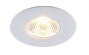 Встраиваемый светильник светодиодный UOVO белый LED 1*5W 350Lm 3000K A1425PL-1WH ― интернет-магазин Свет Вокруг