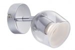 Спот светодиодный один плафон ECHEGGIO хром LED 1*4W 320Lm 3000K A1558AP-1CC