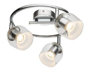 Спот светодиодный три плафона ECHEGGIO хром LED 3*4W 960Lm 3000K A1558PL-3CC ― интернет-магазин Свет Вокруг