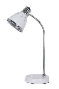 Настольная лампа MARTED хром/белый E27 1*60W 220V A2215LT-1WH ― интернет-магазин Свет Вокруг