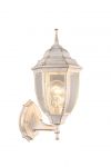 Настенный светильник уличный PEGASUS бело-золотой E27 1*60W 220V арт.A3151AL-1WG
