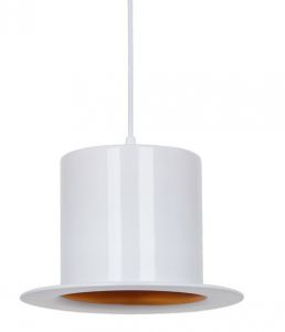 Подвесной светильник CAPPELLO белый с золотом E27 1*60W 220V A3236SP-1WH ― интернет-магазин Свет Вокруг