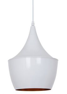 Подвесной светильник CAPPELLO белый с золотом E27 1*60W 220V A3407SP-1W ― интернет-магазин Свет Вокруг