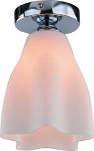 Подвесной светильник CANZONE хром/белый E27 1*40W 220V A3469PL-1CC ― интернет-магазин Свет Вокруг