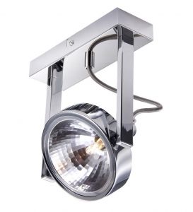 Спот одна лампа FACCIA хром G9 1*40W 220V арт.A4507AP-1CC ― интернет-магазин Свет Вокруг