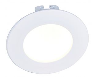 Встраиваемый светильник светодиодный RIFLESSIONE белый LED 1*8W 640Lm 3000K A7008PL-1WH ― интернет-магазин Свет Вокруг