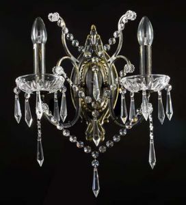 Бра хрустальное "свечи" Monogram 9 DIA903-02-R ― интернет-магазин Свет Вокруг