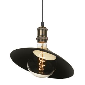 Подвесной светильник LOFT черный/латунь E27 1*60W 220V арт.LSP-9670 ― интернет-магазин Свет Вокруг