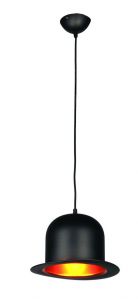 Подвесной светильник OML-346 черный/золото E27 1*60W 220V арт.OML-34606-01 ― интернет-магазин Свет Вокруг