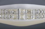 Потолочный светильник светодиодный OML-432 белый/хрусталь LED 1*42W 220V 4200K арт.OML-43207-42