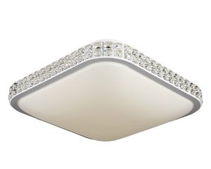 Потолочный светильник светодиодный OML-432 белый/хрусталь LED 1*42W 220V 4200K арт.OML-43207-42 ― интернет-магазин Свет Вокруг