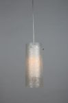 Подвесной светильник OML-440 хром/белый/полупрозрачный E27 1*60W 220V арт.OML-44006-01